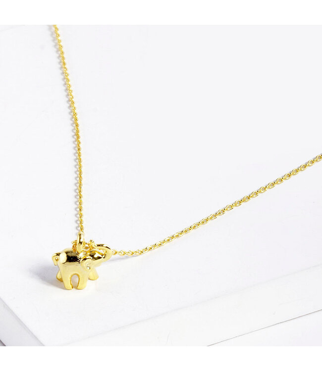 Lucky Little Elephant Necklace