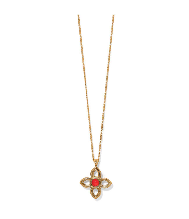 BRIGHTON Venetian Gems Flower Petite Necklace