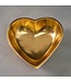 Polished Gold Heart Bowl Large