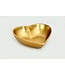 Polished Gold Heart Bowl Large