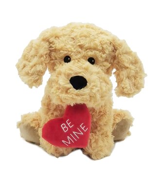 WARMIES Be Mine Golden Dog Warmies