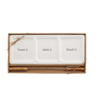 S'more Tray & Skewer Set