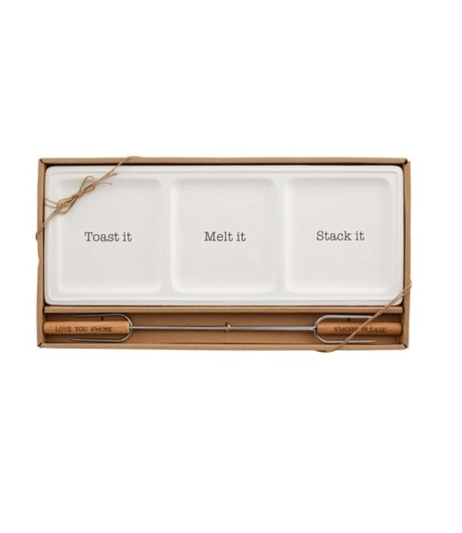 S'more Tray & Skewer Set