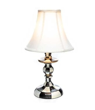 MACKENZIE CHILDS Courtly Check Candlestick Lamp