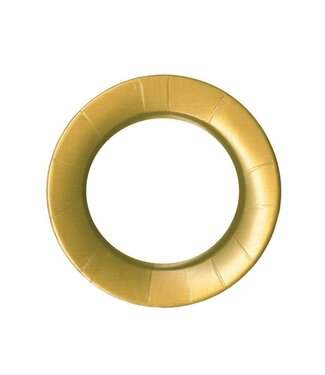 Linen Border Paper Salad & Dessert Plates In Gold