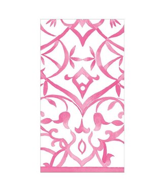 Algarve Fuchsia-Paper Linen - Guest Towels Airlaid