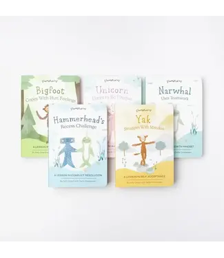 SLUMBER KINS Slumberkins - A Lesson in Confidence 5 Book Set