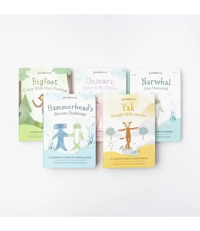 SLUMBER KINS Slumberkins - A Lesson in Confidence 5 Book Set