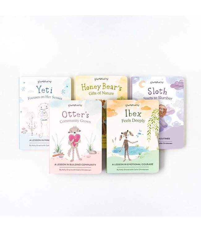 SLUMBER KINS Slumberkins - A Lesson in Caring 5 Book Set