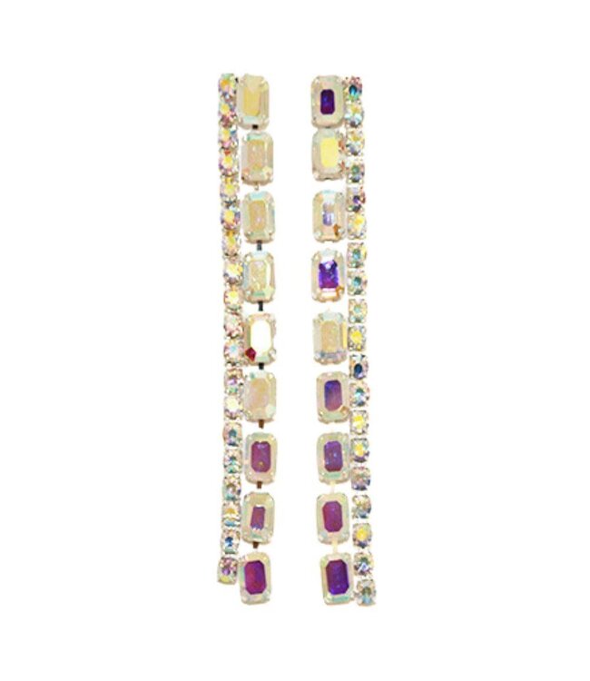 Rhinestone Party Earring