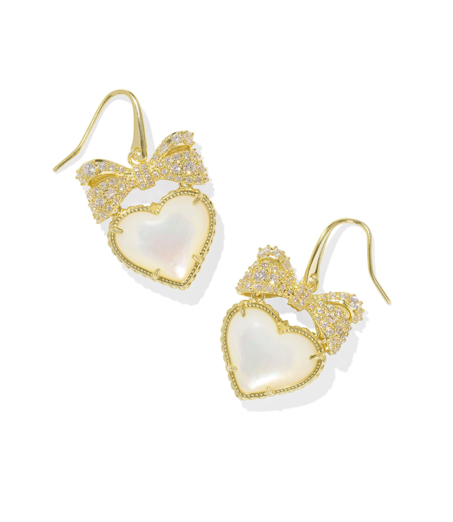 KENDRA SCOTT Haisley Heart Drop Earrings