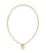 KENDRA SCOTT Ari Heart Enamel Frame Link and Chain Necklace