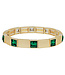 Metal & Crystal Stretch Bracelet