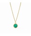 JULIE VOS Fleur-De-Lis Solitaire Necklace