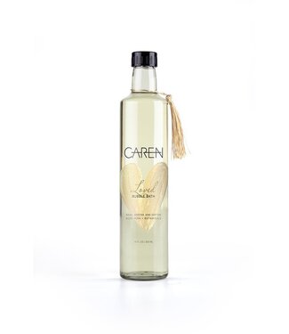 18 oz Loved Bubble Bath  Glass Bottle