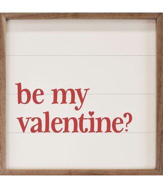 Be My Valentine White