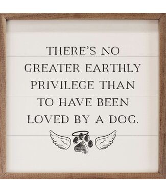 Loved By A Dog White