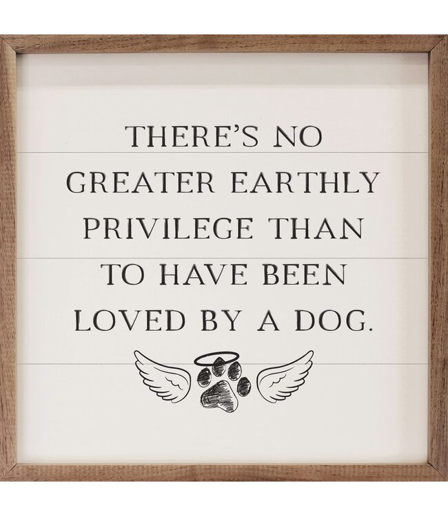 Loved By A Dog White