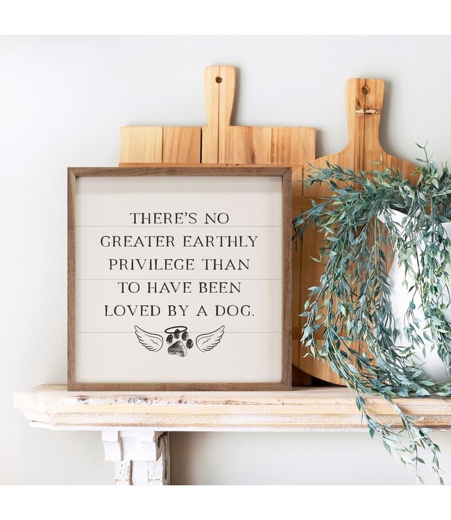 Loved By A Dog White