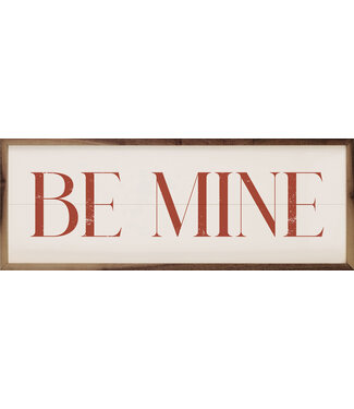 Red Be Mine On White
