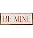 Red Be Mine On White