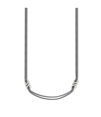 BRIGHTON Interlok Twist Double Necklace