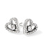 BRIGHTON Illumina Love Post Earrings Silver