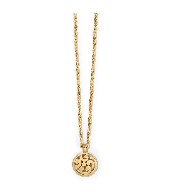 BRIGHTON Contempo Medallion Petite Necklace