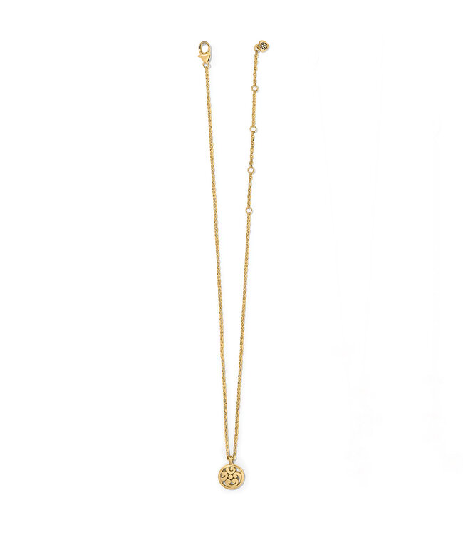 BRIGHTON Contempo Medallion Petite Necklace