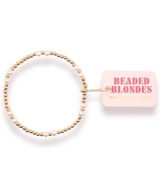 BEADED BLONDES Bethani Pearl Bracelet