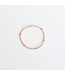 BEADED BLONDES 6.75" Hot Pink Poppi Bracelet