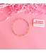 BEADED BLONDES 6.75" June Bracelet in Gold