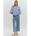 Valerie Solid 3/4 Sleeve V Neck Top