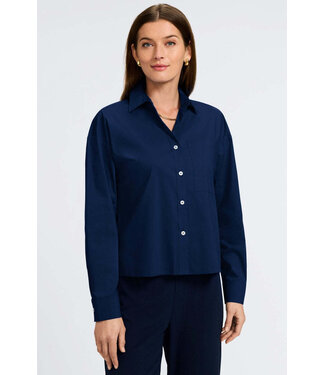 Marina No Iron Stretch Cotton Long Sleeve Shirt
