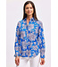 Meghan No Iron Woodblock Floral Long Sleeve Shirt
