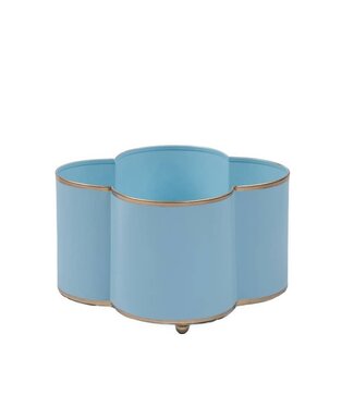 Mattie Quatrefoil Cachepot Planter