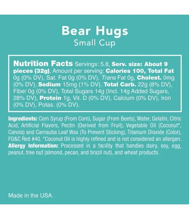 CANDY CLUB Bear Hugs Gummy Bear Candies