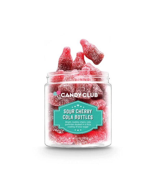 CANDY CLUB Sour Cherry Cola Bottle Candies