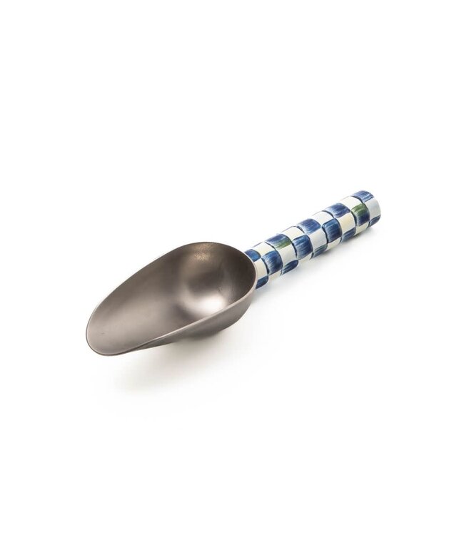 MACKENZIE CHILDS Check Enamel Scoop Small