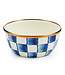 MACKENZIE CHILDS Royal Check Pinch Bowl