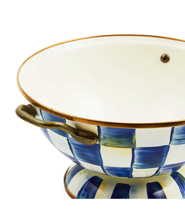 MACKENZIE CHILDS Royal Check Almost Everything Bowl