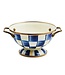 MACKENZIE CHILDS Royal Check Enamel Simply Anything Bowl