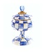 MACKENZIE CHILDS Royal Check Enamel Curiosity Pot