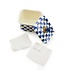 MACKENZIE CHILDS Royal Check Enamel Recipe Box