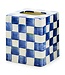 MACKENZIE CHILDS Royal Check Enamel Boutique Box Cover