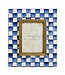 MACKENZIE CHILDS Royal Check Enamel Frame - 5" x 7"