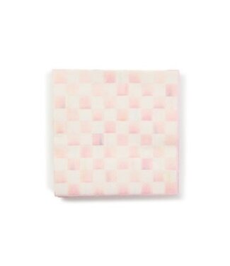 MACKENZIE CHILDS Rosy Check Luncheon Paper Napkins