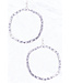 Open Geometric Hammered Earrings