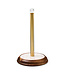 MACKENZIE CHILDS Rosy Check Wood Paper Towel Holder