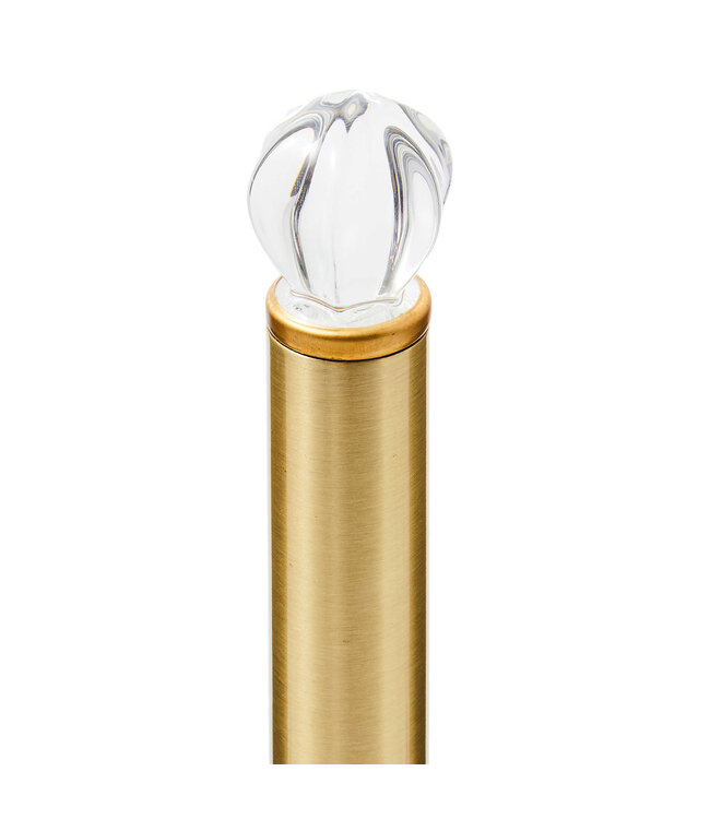 MACKENZIE CHILDS Rosy Check Wood Paper Towel Holder